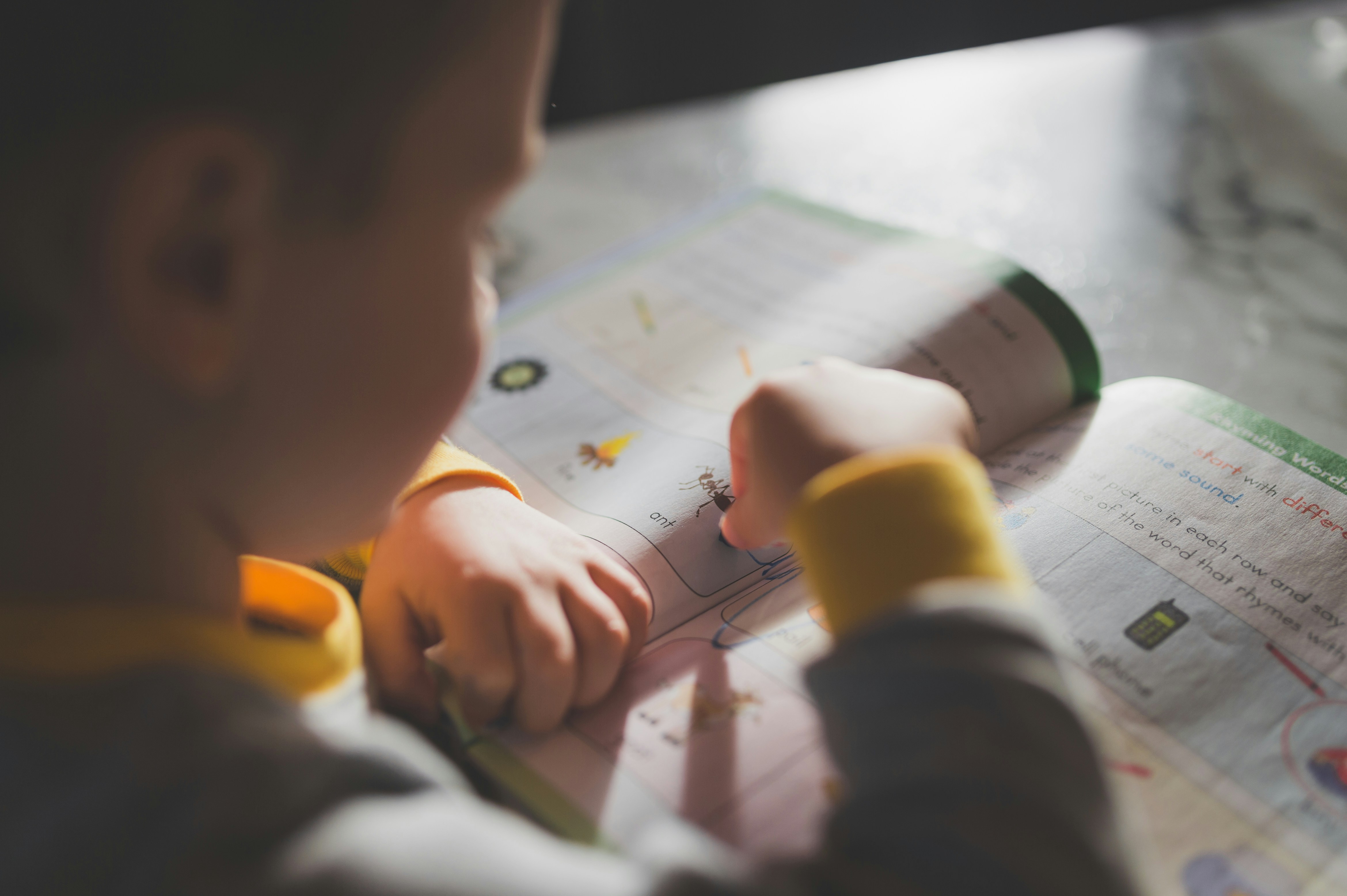 child-studying